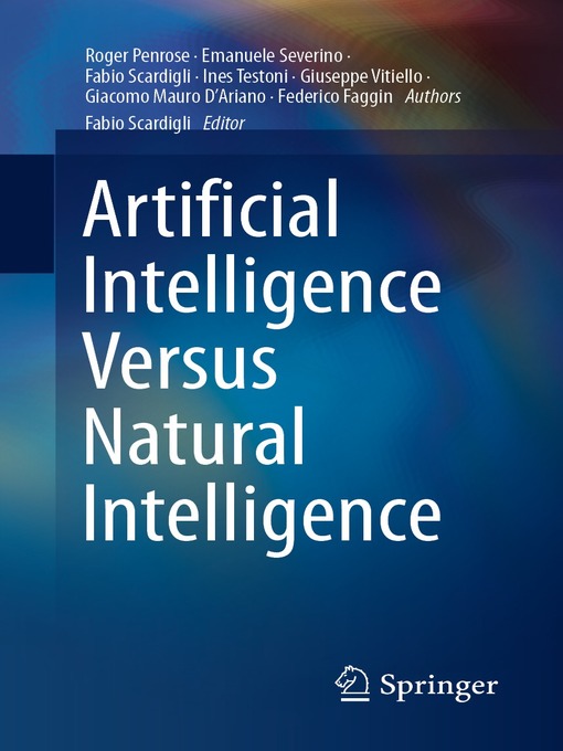 Title details for Artificial Intelligence Versus Natural Intelligence by Roger Penrose - Wait list
